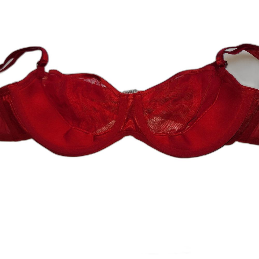 Victoria's Secret Dream Angels Red Bling Push-up without Padding NWT - Picture 6 of 7